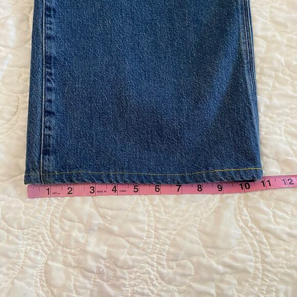 AGOLDE Carpenter Denim Jeans Baggy Wide Leg Size 26 Minimal Casual - Picture 3 of 12